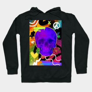 Graffiti Skull Hoodie